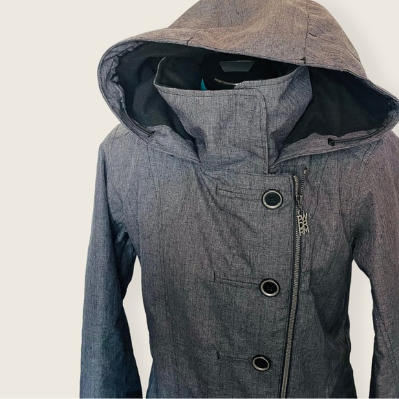 PWDR ROOM Gray Winter Coat Women's Size Small - Picture 2 of 13